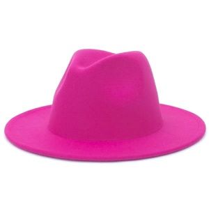 Rose Pink Fedora